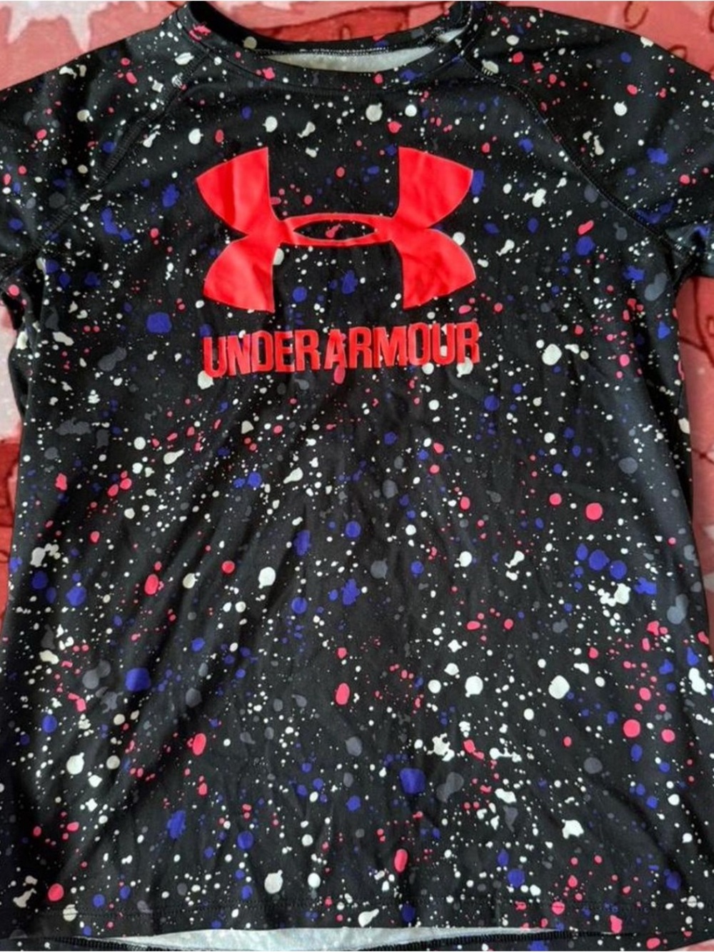 Under Armour Paint Splatter Design Tee
